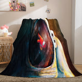 Among Us Cosplay Flannel Blanket Room Decoration Throw