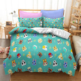 Animal Crossing Cosplay Duvet Cover Set Halloween Quilt Cover