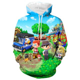 Animal Crossing Cosplay No Zipper Hoodie Halloween Costume