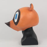 Animal Crossing Tom Nook cosplay Latex Helmet Halloween prop
