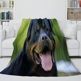 Animal Dog Cosplay Flannel Blanket Room Decoration Throw