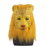 Animal Leopard Cosplay Latex Mask Halloween Props
