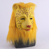 Animal Leopard Cosplay Latex Mask Halloween Props