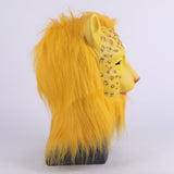Animal Leopard Cosplay Latex Mask Halloween Props