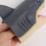 Animal Wildlife Shark Hand Puppet Soft Kids Children Toy Fish Pet Head Gloves Funny Toy Cosplay Accessories Prop
