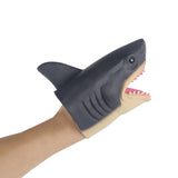 Animal Wildlife Shark Hand Puppet Soft Kids Children Toy Fish Pet Head Gloves Funny Toy Cosplay Accessories Prop