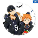 Haikyuu!! enamel pin Volleyball Boy Tsukishima Firefly Cosplay Bedge Halloween Props
