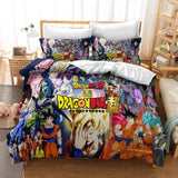 Anime Dragon Ball Bedding Cosplay Duvet Cover