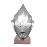 Anime Ultraman Cosplay Led Light Resin Helmet Halloween Props