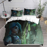 Arcane Season 1 Cosplay Bedding Sets Duvet Cover Halloween Comforter Sets