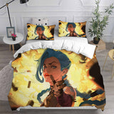 Arcane Season 1 Cosplay Bedding Sets Duvet Cover Halloween Comforter Sets