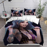 Arcane Season 1 Cosplay Bedding Sets Duvet Cover Halloween Comforter Sets