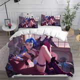 Arcane Season 1 Cosplay Bedding Sets Duvet Cover Halloween Comforter Sets