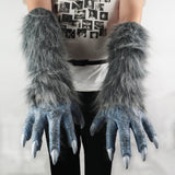 Anime BEASTARS Legoshi The Wolf Costumes Face Helmet Gloves Tail Cosplay Animal Wolf Helmet Masquerade Costume Props