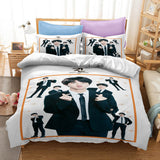 BTS Bangtan Boys Cosplay Bedding Set Duvet Cover Halloween Sheets Bed Set
