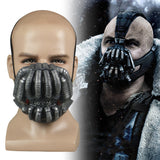 Batman Bane Cosplay Half Face Latex Helmet Halloween Prop