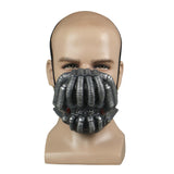 Batman Bane Cosplay Half Face Latex Helmet Halloween Prop