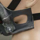 Batman Bane Cosplay Half Face Latex Helmet Halloween Prop