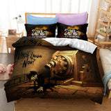 Game Bendy And The Ink Machine Cosplay Bedding Set Duvet Cover Halloween Bed Sheets