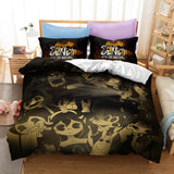 Game Bendy And The Ink Machine Cosplay Bedding Set Duvet Cover Halloween Bed Sheets