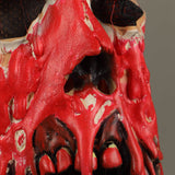 Bloody skull Horror Cosplay Latex Helmet Halloween Props
