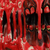Bloody skull Horror Cosplay Latex Helmet Halloween Props