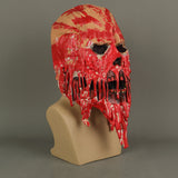Bloody skull Horror Cosplay Latex Helmet Halloween Props