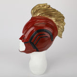 PVC Helmet Captain Marvel Carol Danvers Superohero Mask Women Cosplay Helmet Costume Halloween Party Prop - bfjcosplayer