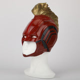 PVC Helmet Captain Marvel Carol Danvers Superohero Mask Women Cosplay Helmet Costume Halloween Party Prop - bfjcosplayer