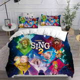Cartoon Sing Cosplay Bedding Sets Duvet Cover Halloween Comforter Sets