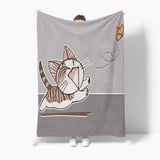 Chi's Sweet Home Cosplay Flannel Blanket Room Decoration Throw