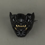 Cosplay Ghost of Tsushima Sakai Half Face Samurai helmet Halloween Party Prop