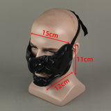 Cosplay Ghost of Tsushima Sakai Half Face Samurai helmet Halloween Party Prop