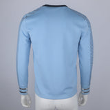 Cosplay SNW Medical Doctor Joseph Blue Uniform Starfleet Officer Tops Shirts for Men