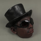 Ghana's dancing pallbearers Dancing Coffin Cosplay Funny Latex Helmet