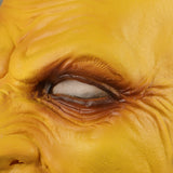 Dark Bible Fallen Angel King of Lies Cosplay Yellow Helmet Halloween Props