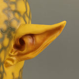 Dark Bible Fallen Angel King of Lies Cosplay Yellow Helmet Halloween Props