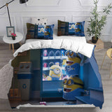 Despicable Me 4 Bedding Sets Bed Quilt Cover Pillow Case Halloween Cosplay Comforter Sets