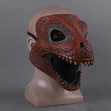 Dinosaur Mask Cosplay Latex Helmet Halloween Props