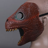 Dinosaur Mask Cosplay Latex Helmet Halloween Props