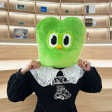Duo Plushie Green Owl Full Head Mask Birthday Holiday Christmas Gifts