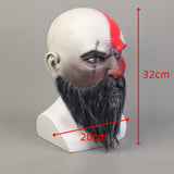 Fanrek God of War Kratos Cosplay Latex Helmet