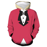 Fanrek Hazbin Hotel Cosplay Hoodie Halloween Costume