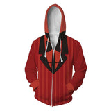 Fanrek Hazbin Hotel Cosplay Hoodie Halloween Costume
