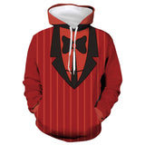 Fanrek Hazbin Hotel Cosplay Hoodie Halloween Costume