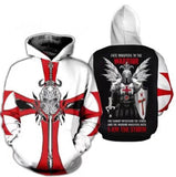 Fanrek Middle Ages Templar Order Cosplay Hoodie Halloween Costume