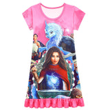 Fanrek Raya and The Last Dragon Cosplay Girl Dress