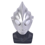 Fanrek Ultraman Cosplay Latex LED light Helmet Halloween Props
