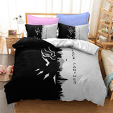 Film Black Panther Cosplay Bedding Set Duvet Cover Halloween Bed Sheets