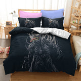 Film Venom Cosplay Bedding Set Duvet Cover Halloween Bed Sheets